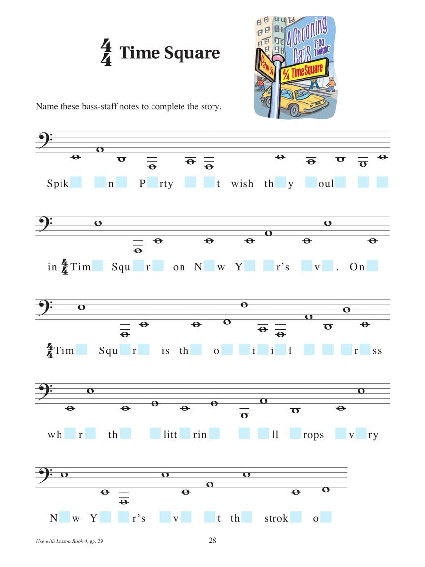 Notespeller for Piano, Book 3