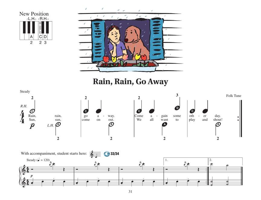 Piano Lessons Book 1 - Hal Leonard Student Piano Library