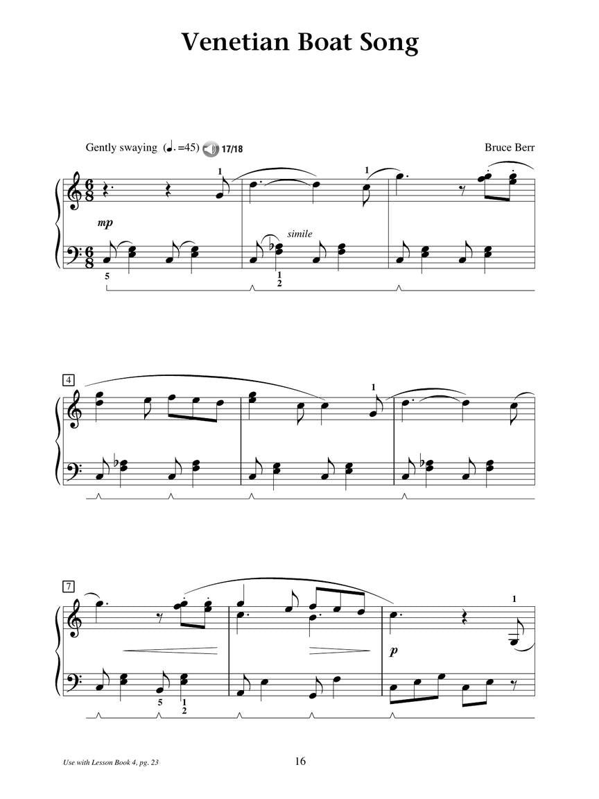 Piano Solos Book 4 - Hal Leonard Student Piano Library