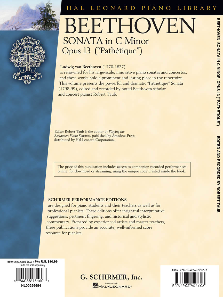 Beethoven Sonata in C Minor, Opus 13 (Pathétique)