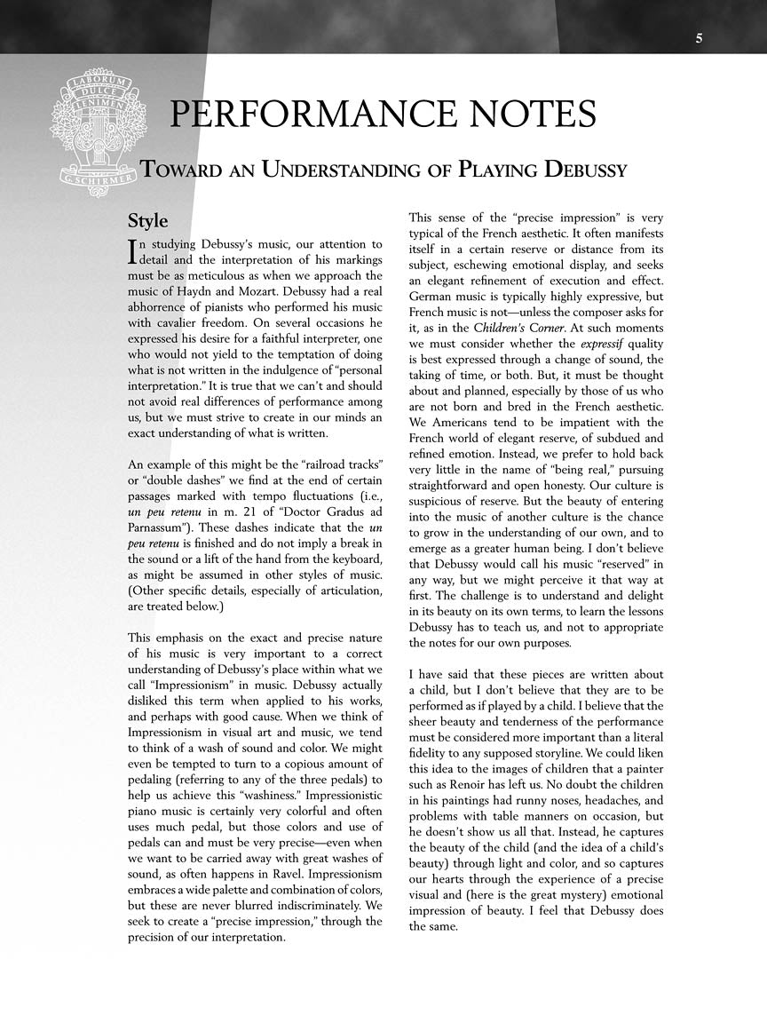 Debussy - Children's Corner