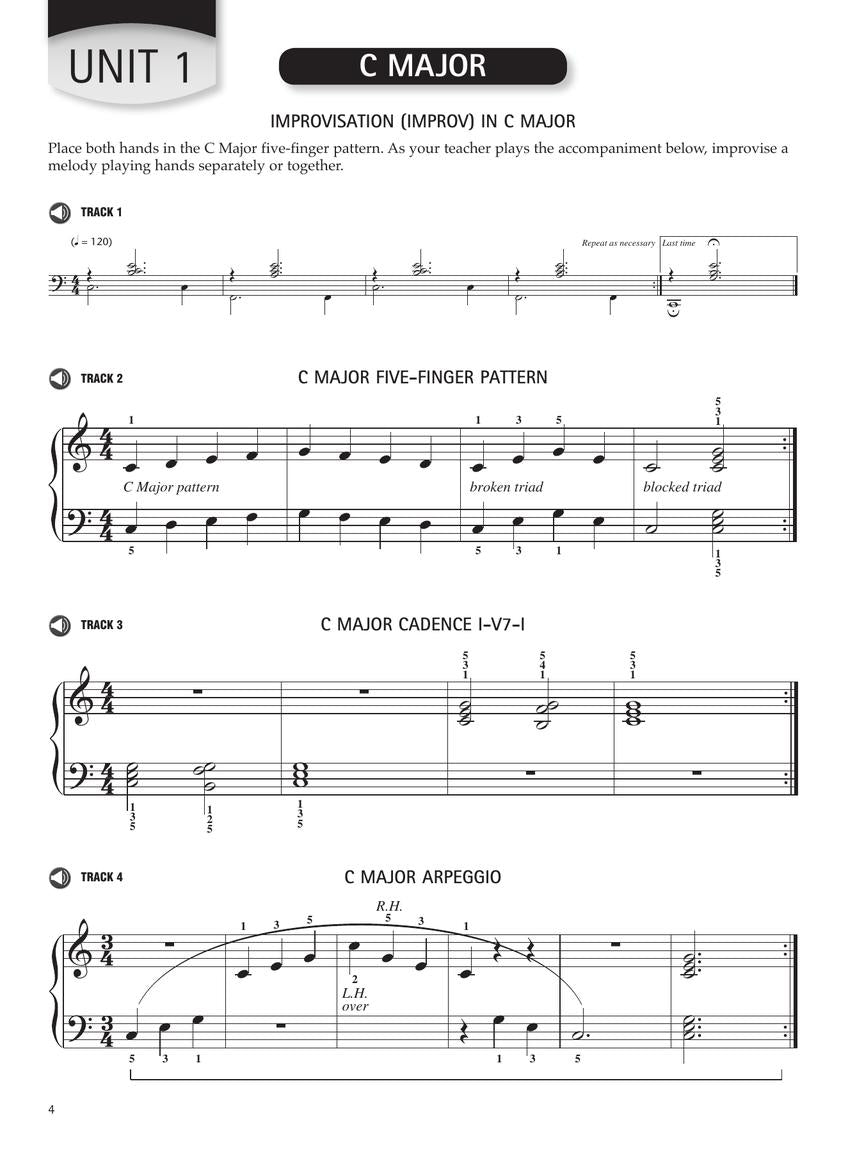 Scales, Patterns and Improvs - Book 1