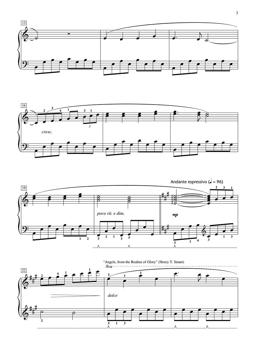 Linn Christmas Angels - Showcase Solo Level 5