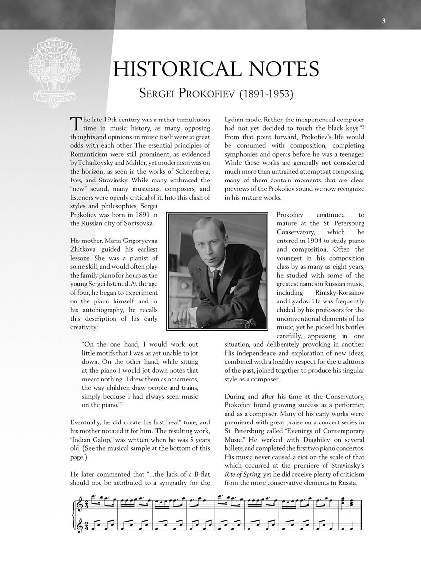 Prokofiev - Music for Children, Op. 65