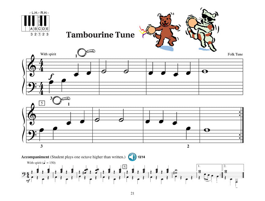 All-In-One Piano Lessons Book B