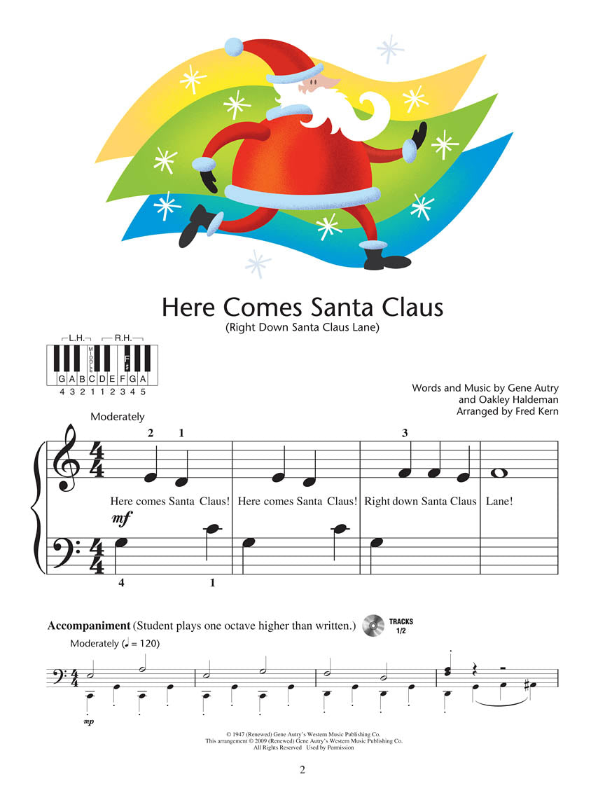 More Christmas Piano Solos - Level 1 - Hal Leonard Student Piano Library