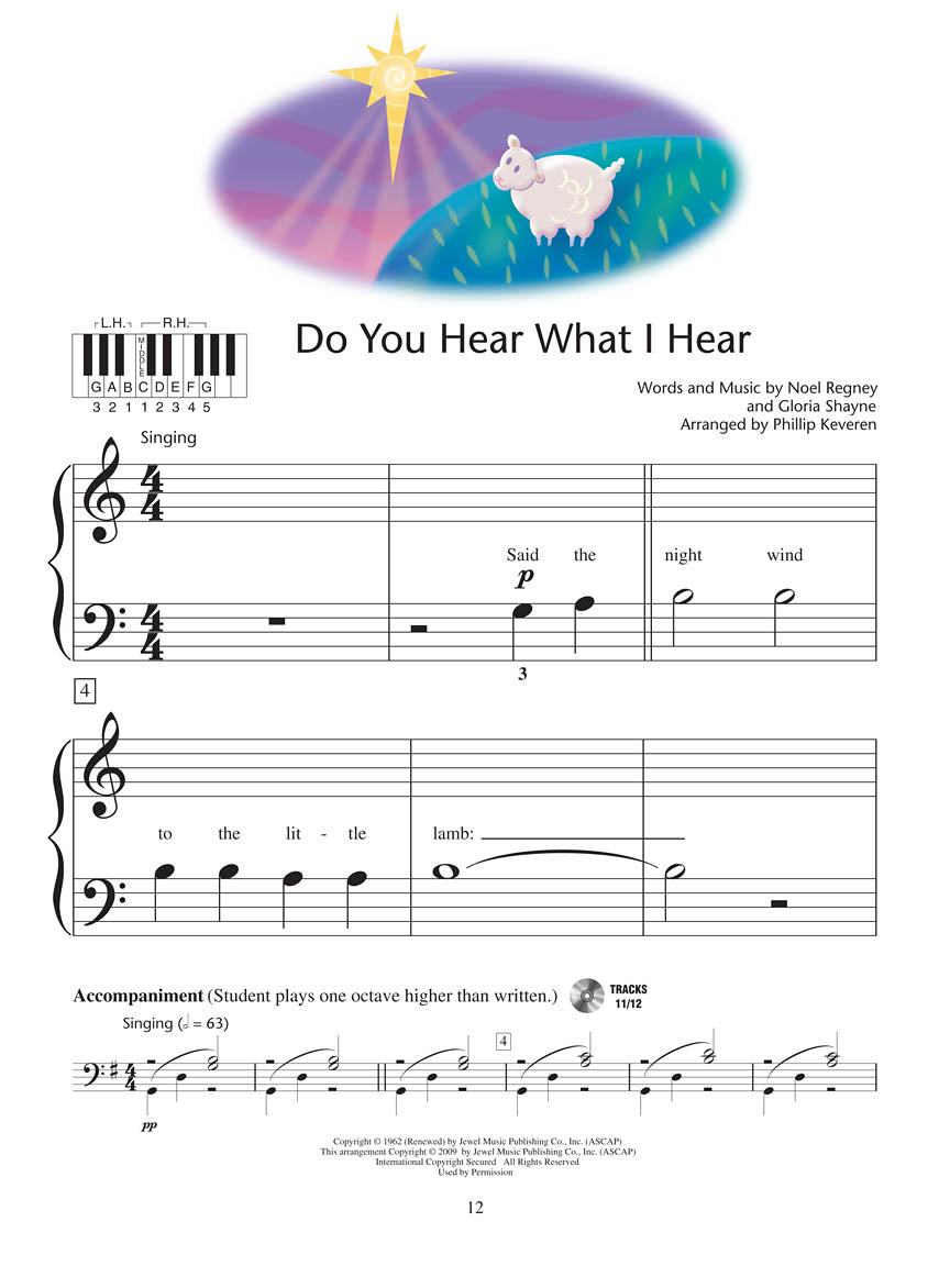 More Christmas Piano Solos - Level 1 - Hal Leonard Student Piano Library