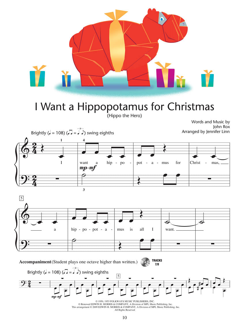 More Christmas Piano Solos - Level 2 - Hal Leonard Student Piano Library