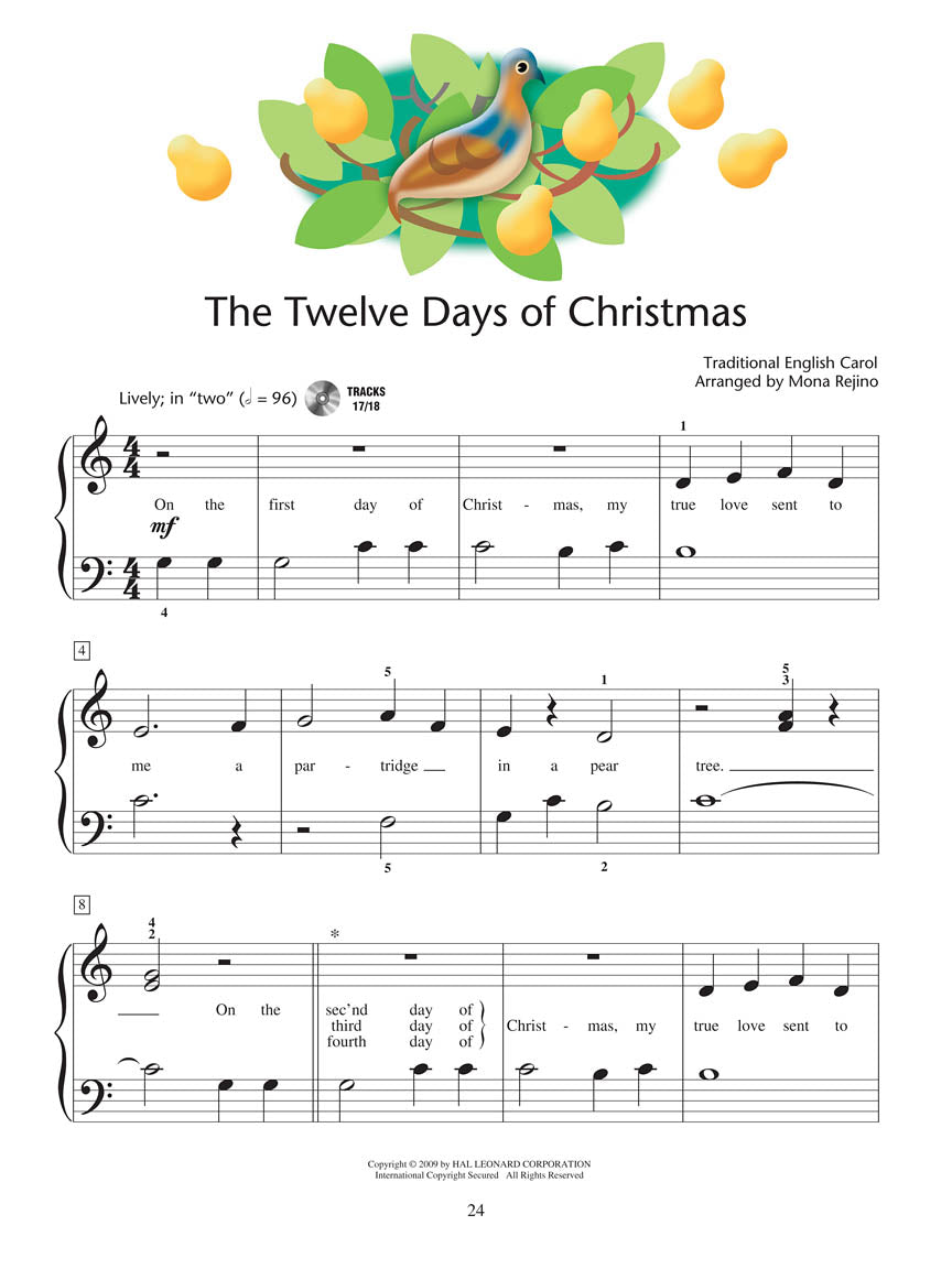 More Christmas Piano Solos - Level 2 - Hal Leonard Student Piano Library