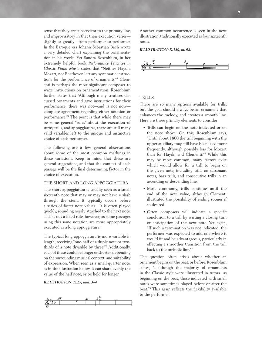 Mozart - Selected Variations