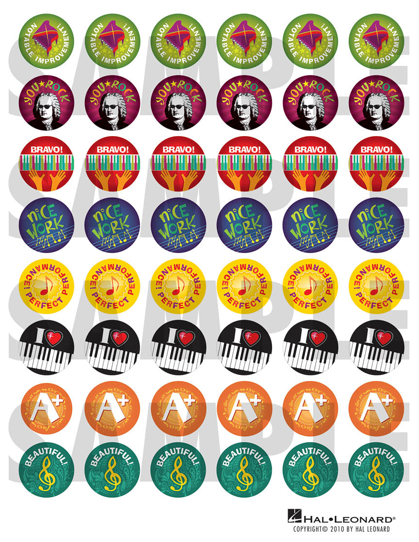 Stickers: Music Award Stickers