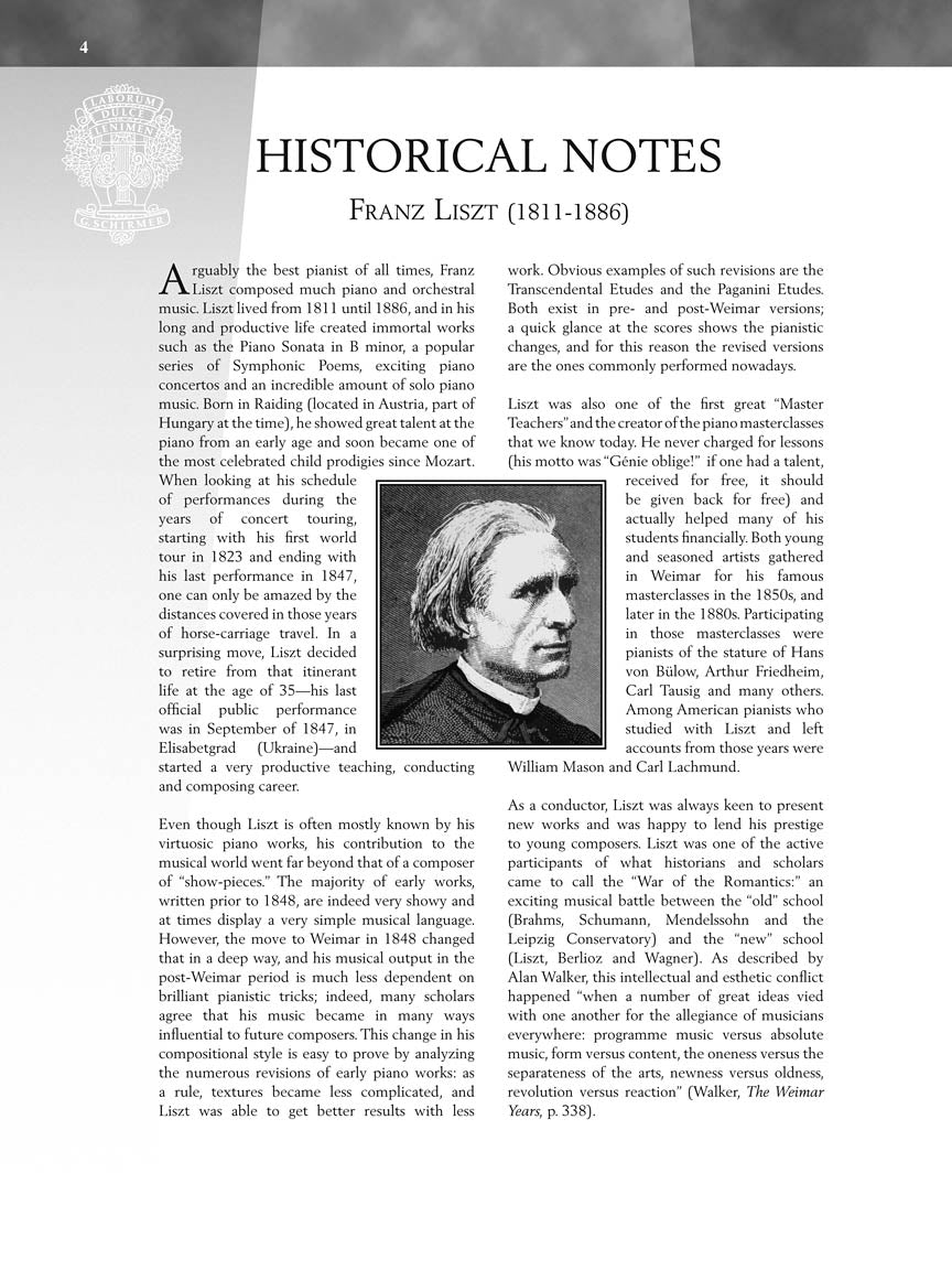 Liszt - Consolations and Liebesträume