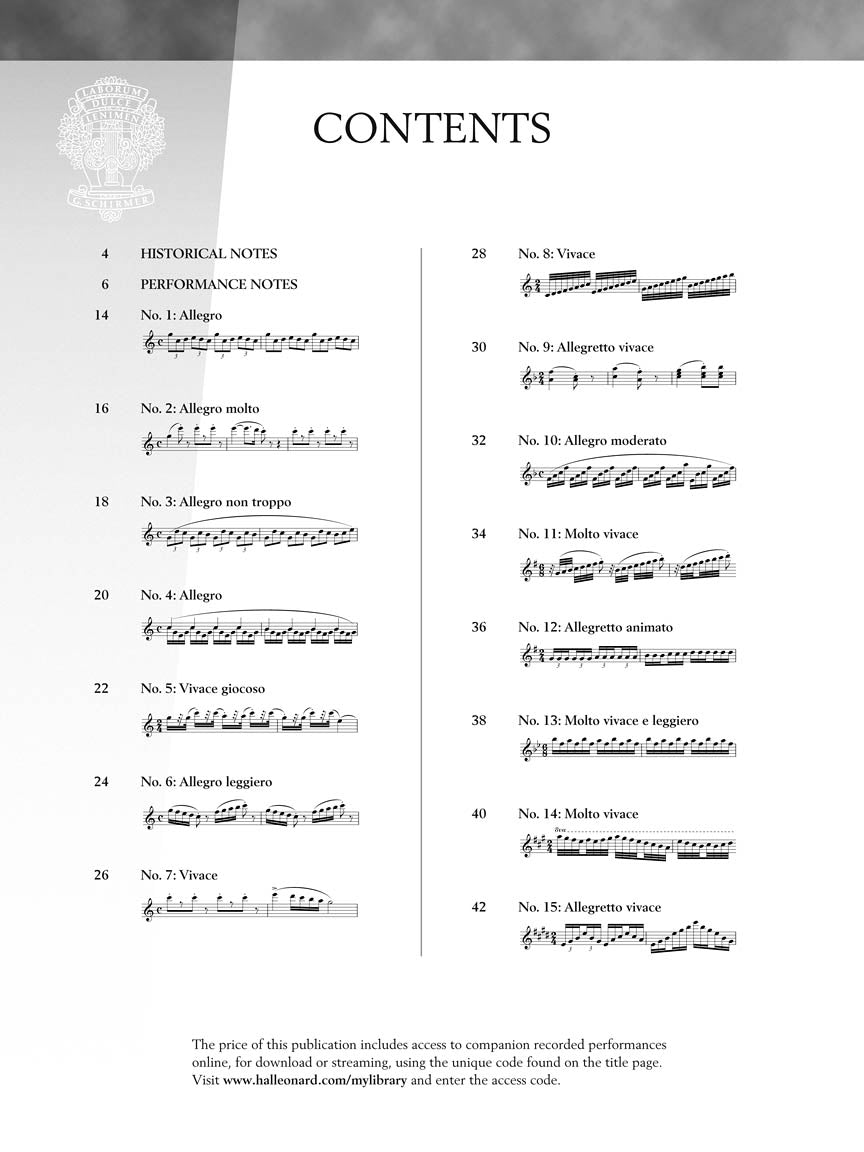 Czerny - Thirty New Studies In Technics, Op. 849 - Piano Book/cd Schirmer Performance Editions