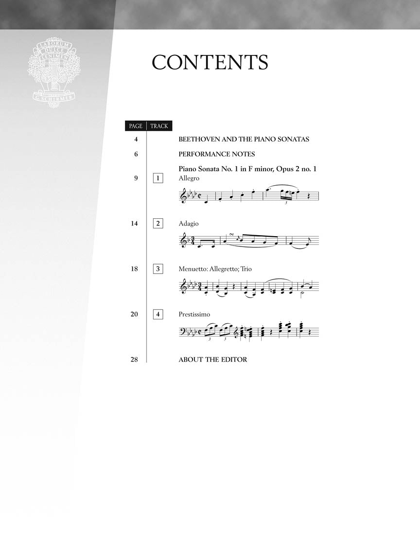 Beethoven - Sonata No. 1 in F Minor, Opus 2, No. 1