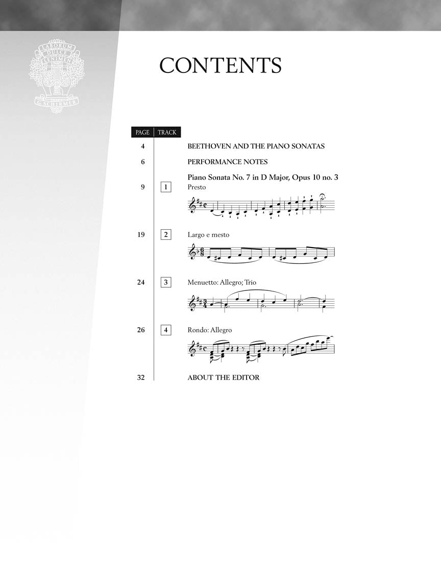 Beethoven - Sonata No. 7 in D Major, Opus 10, No. 3