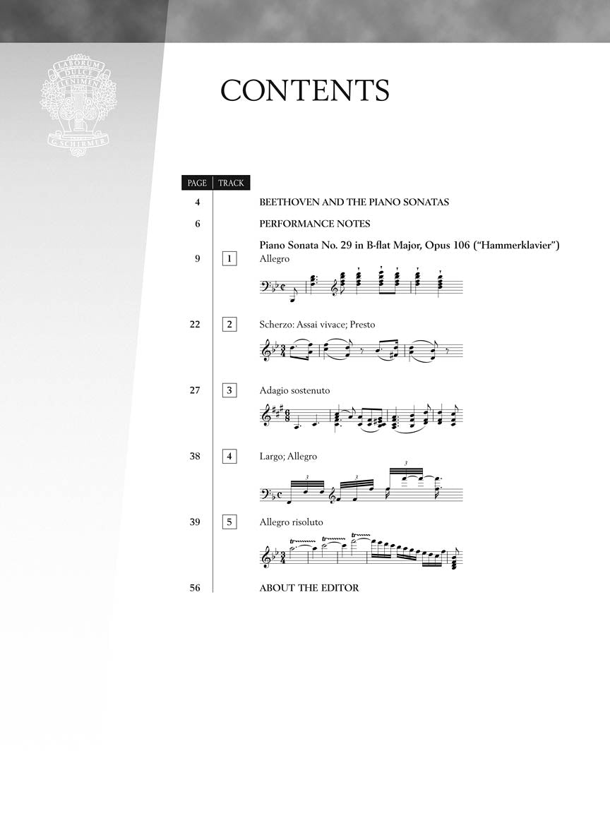 Beethoven - Sonata No. 29 in B-flat Major, Opus 106 (Hammerklavier)