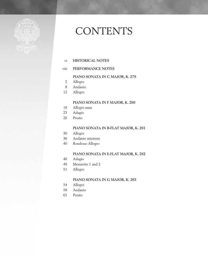 Mozart Piano Sonatas, Volume 1 – Schirmer Performance Editions