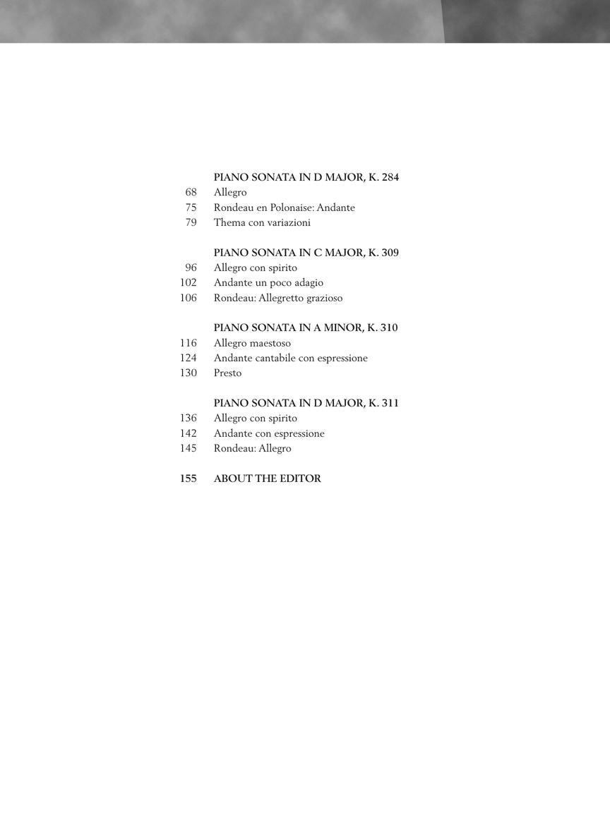 Mozart Piano Sonatas, Volume 1 – Schirmer Performance Editions