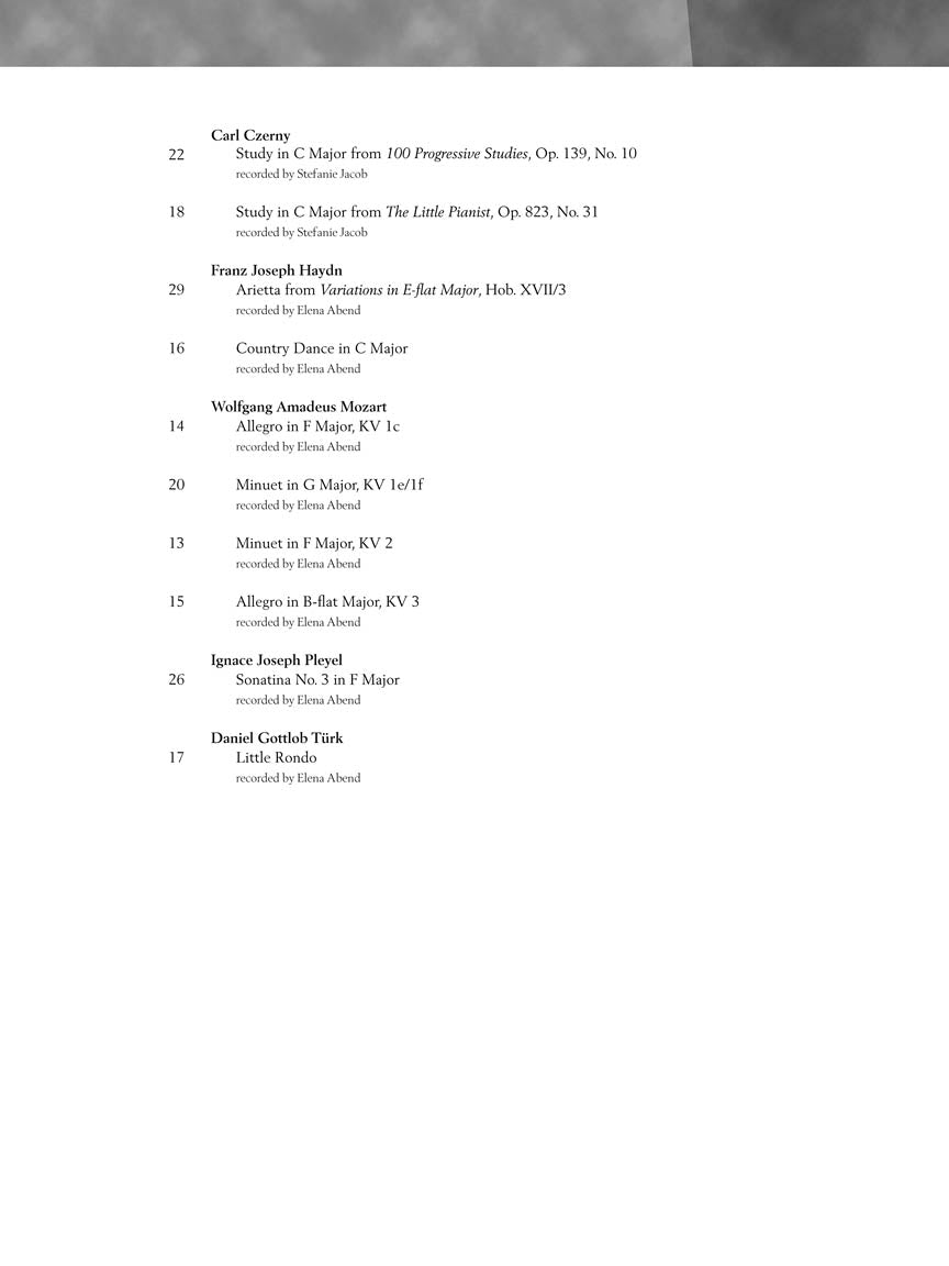 Classical Era - Early Intermediate - Schirmer Performance Editions
