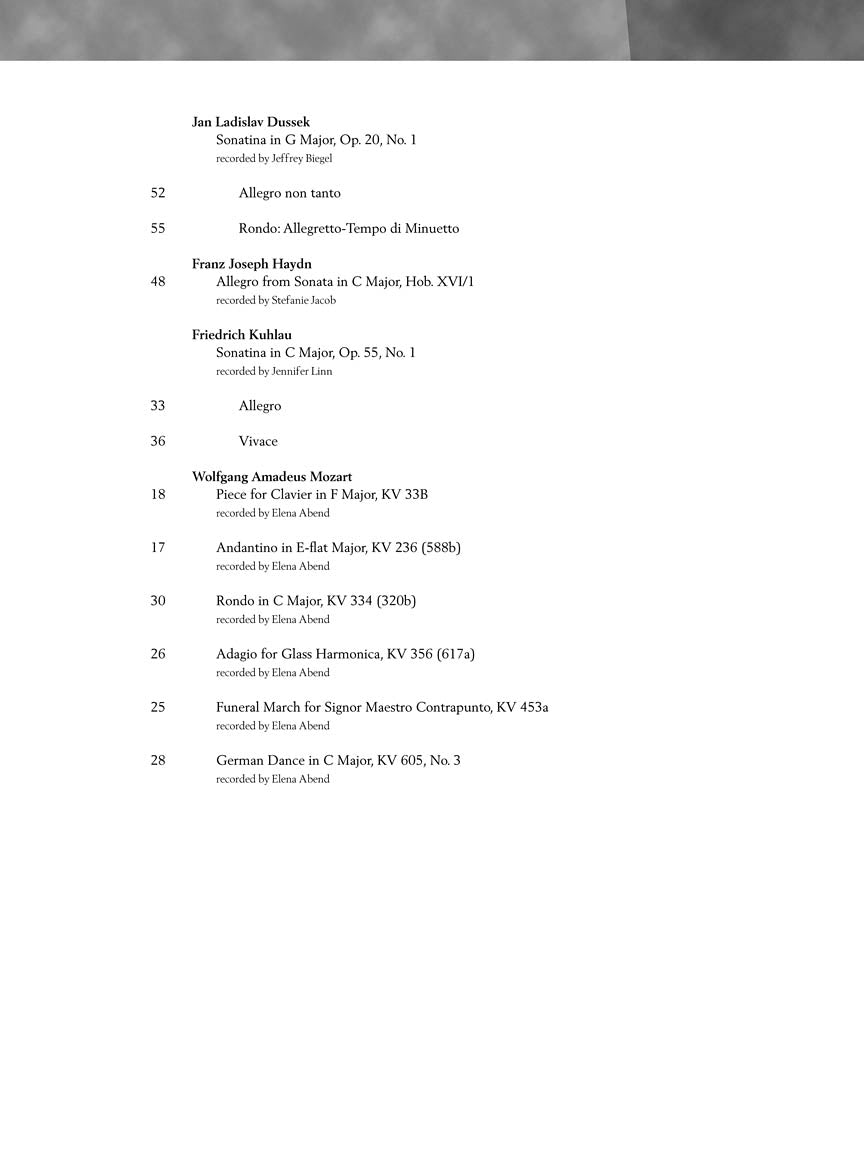 Classical Era - Schirmer Performance Editions