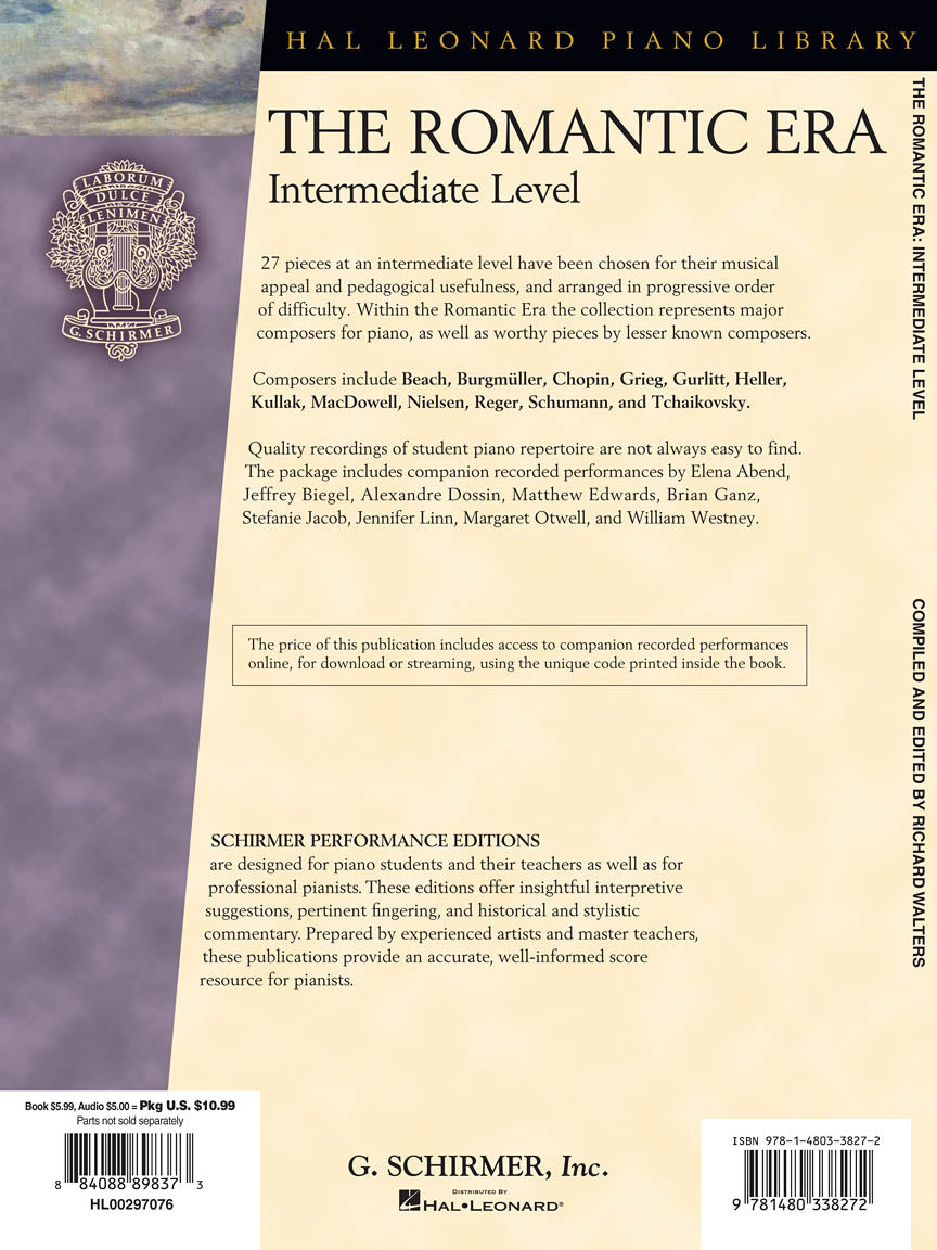 Romantic Era - Schirmer Performance Editions