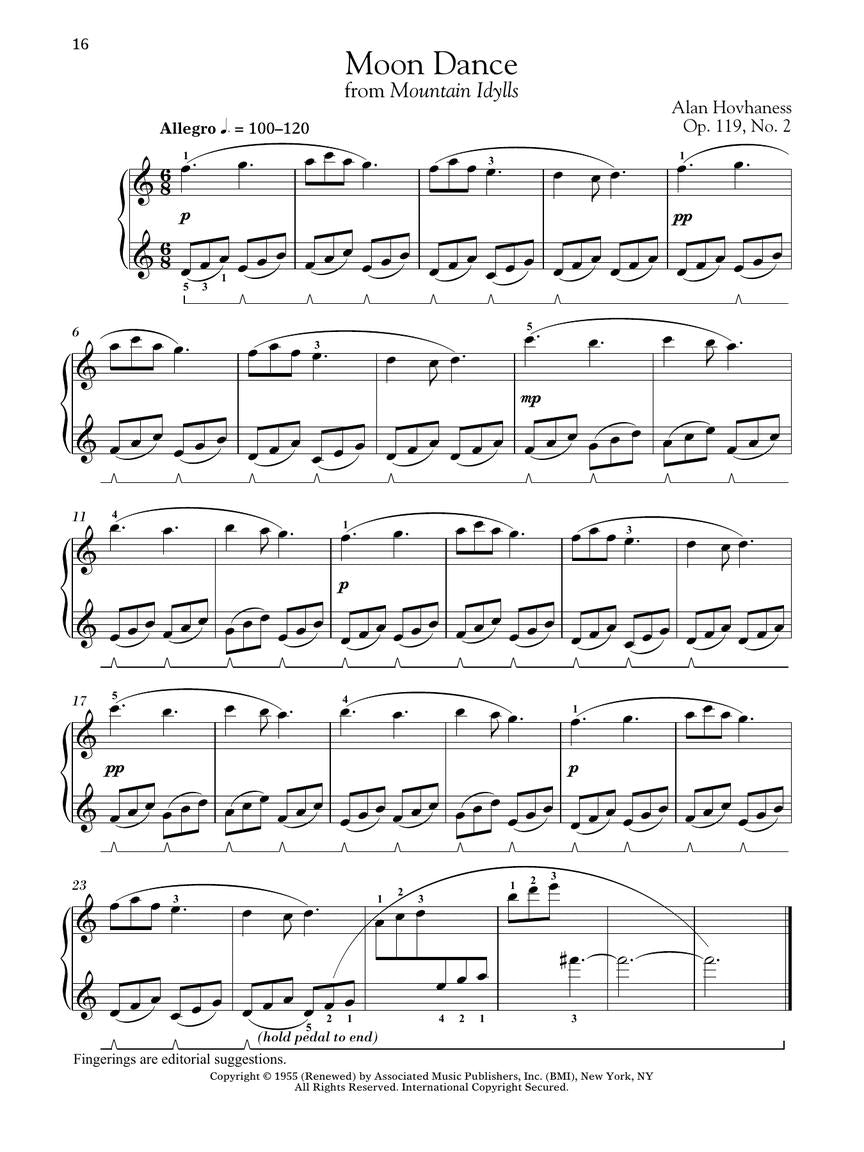 Twentieth Century - Early Intermediate Level - Schirmer Performance Editions