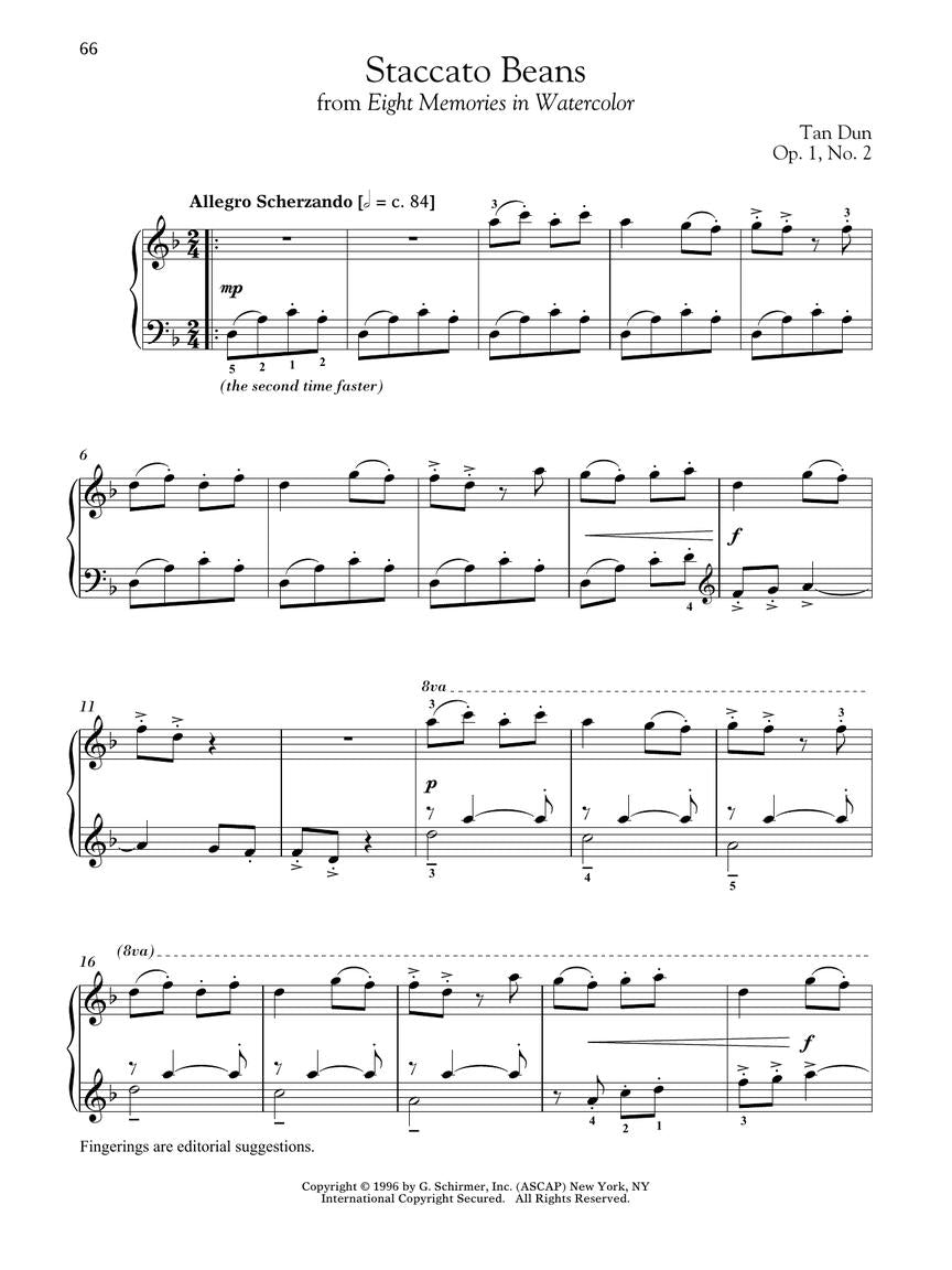 Twentieth Century - Upper Intermediate Level - Schirmer Performance Editions