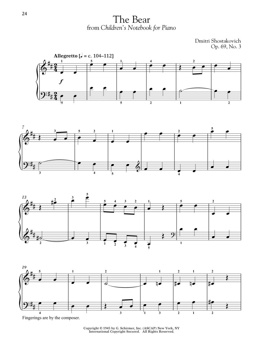 Baroque to Modern - Schirmer Performance Editions