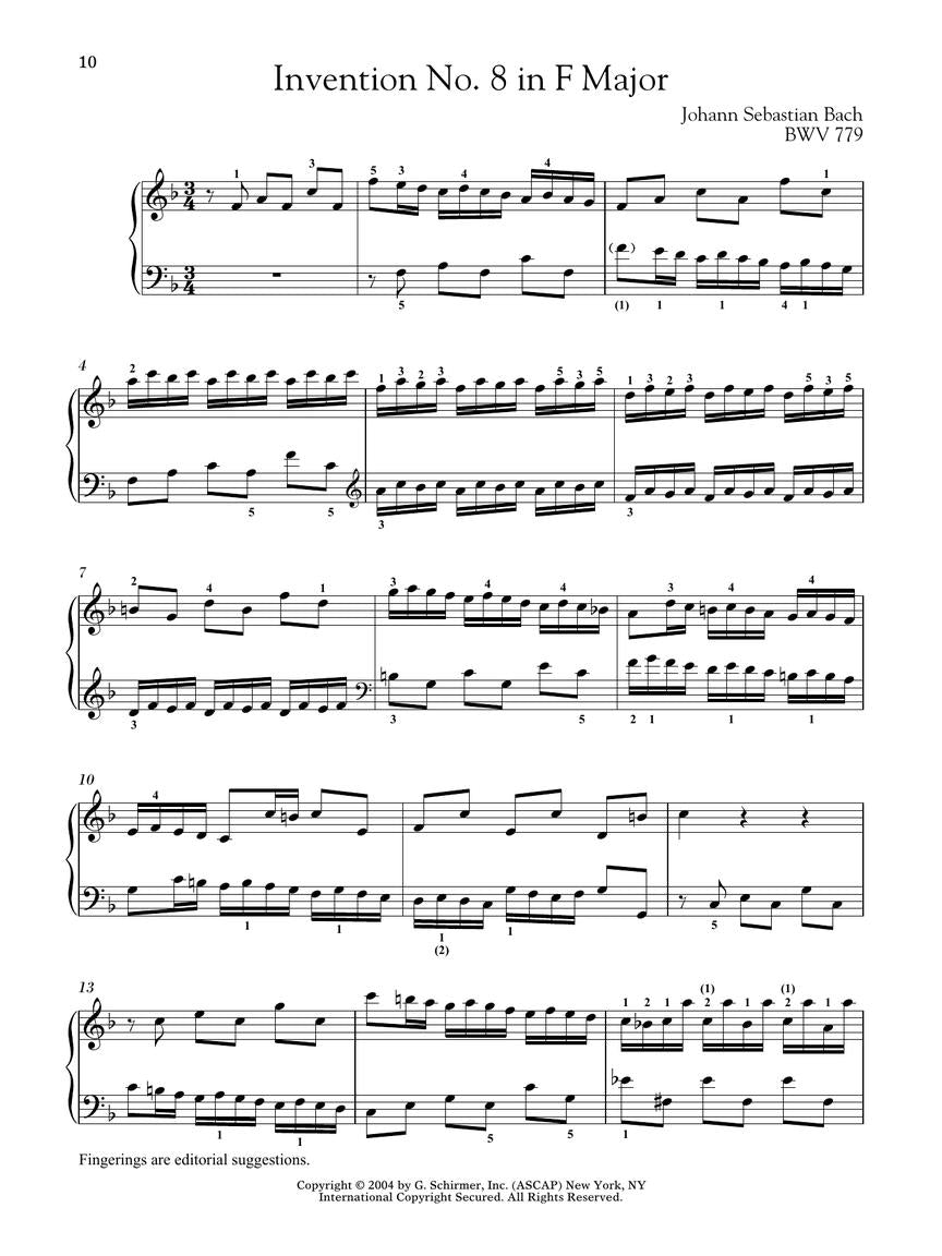 Baroque to Modern: Upper Intermediate - Piano - Schirmer Performance Editions