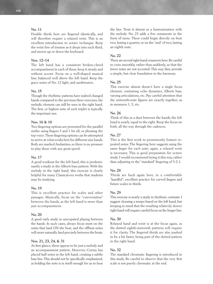 Czerny - One Hundred Progressive Studies for the Piano, Op. 139