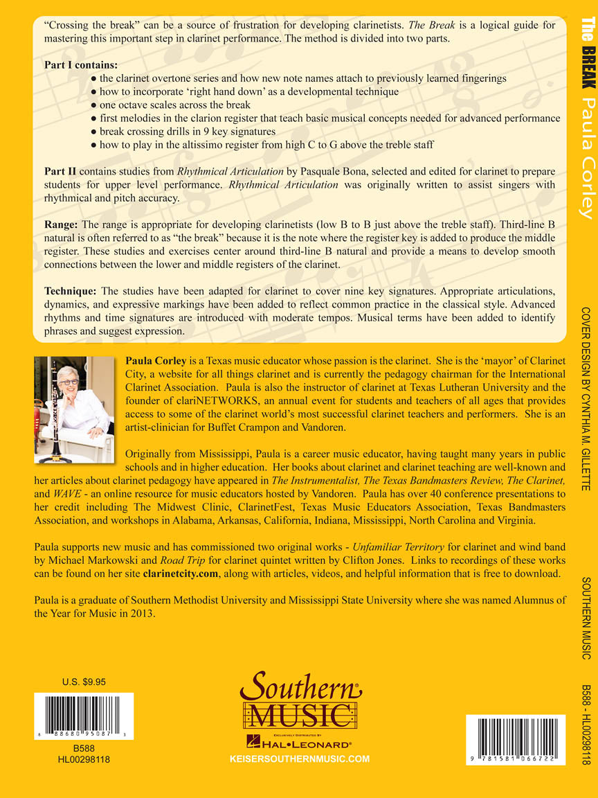 Break, The: Mastering the Middle Register of the Clarinet