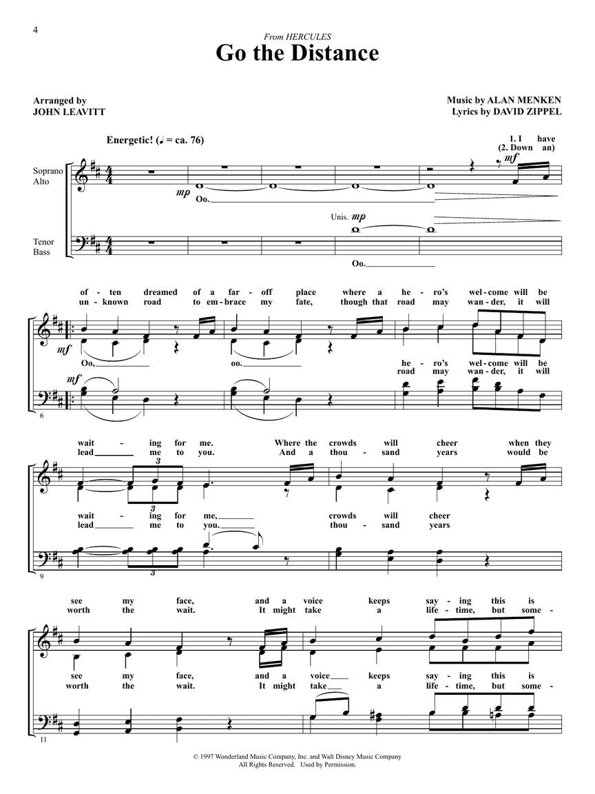 Disney Songs - Sing with the Choir Vol. 18