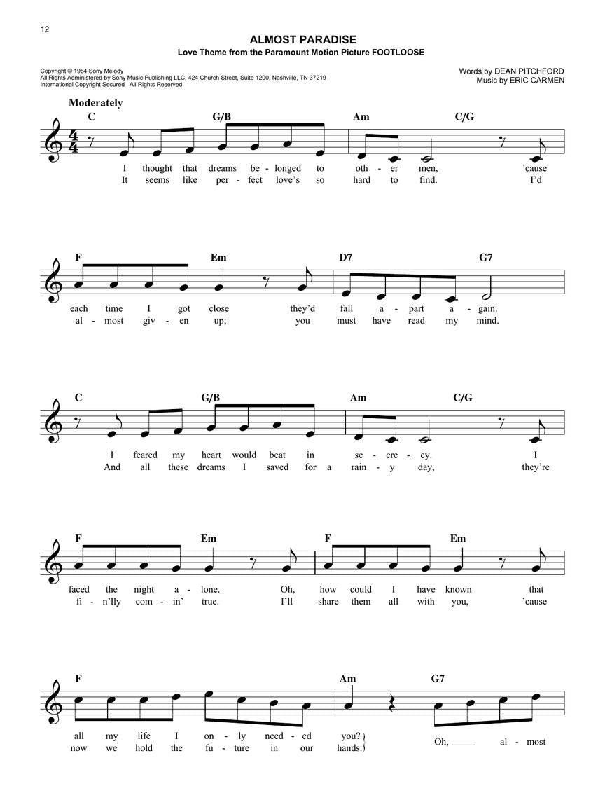 Easy Movie Fake Book – 2nd Edition