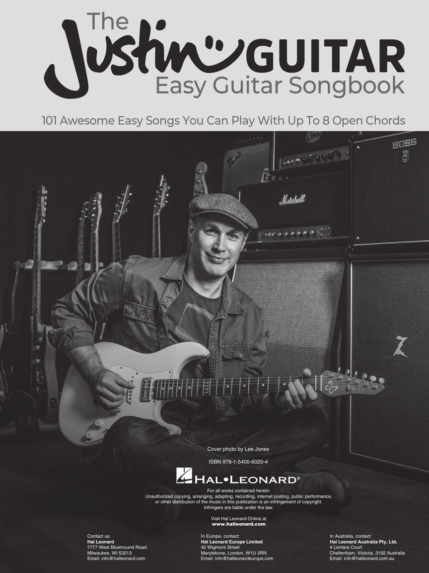 JustinGuitar Easy Guitar Songbook