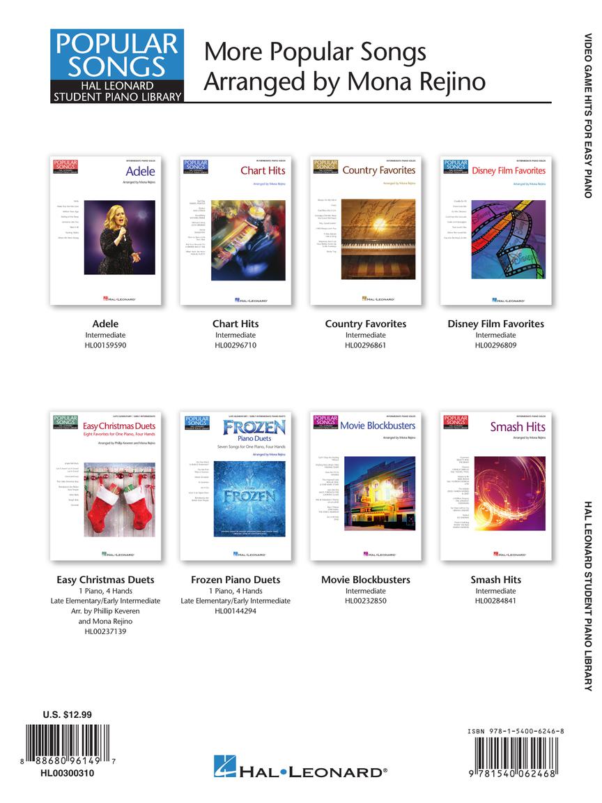 Video Game Hits For Easy Piano - Popular Songs Series
