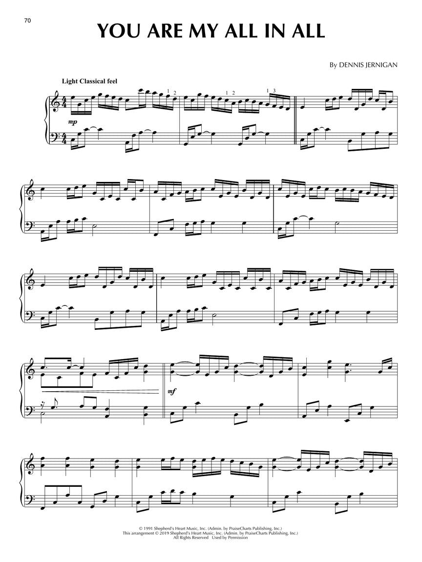 Sunday Solos in the Key of C