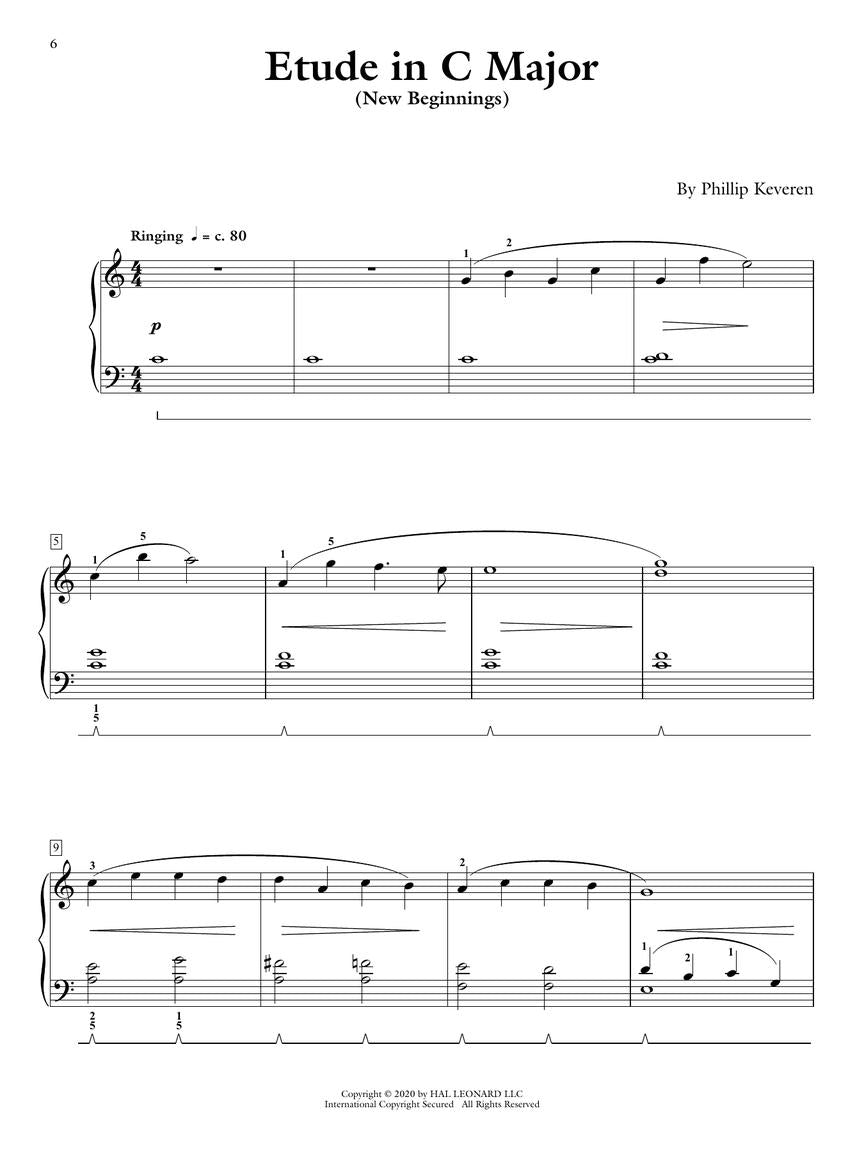 Keveren Circles - Character Etudes in 24 Keys