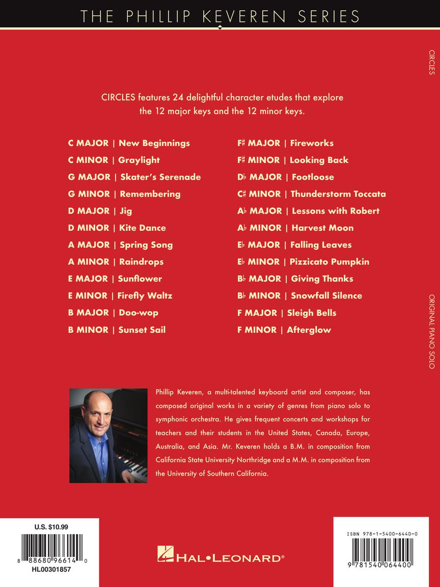 Keveren Circles - Character Etudes in 24 Keys