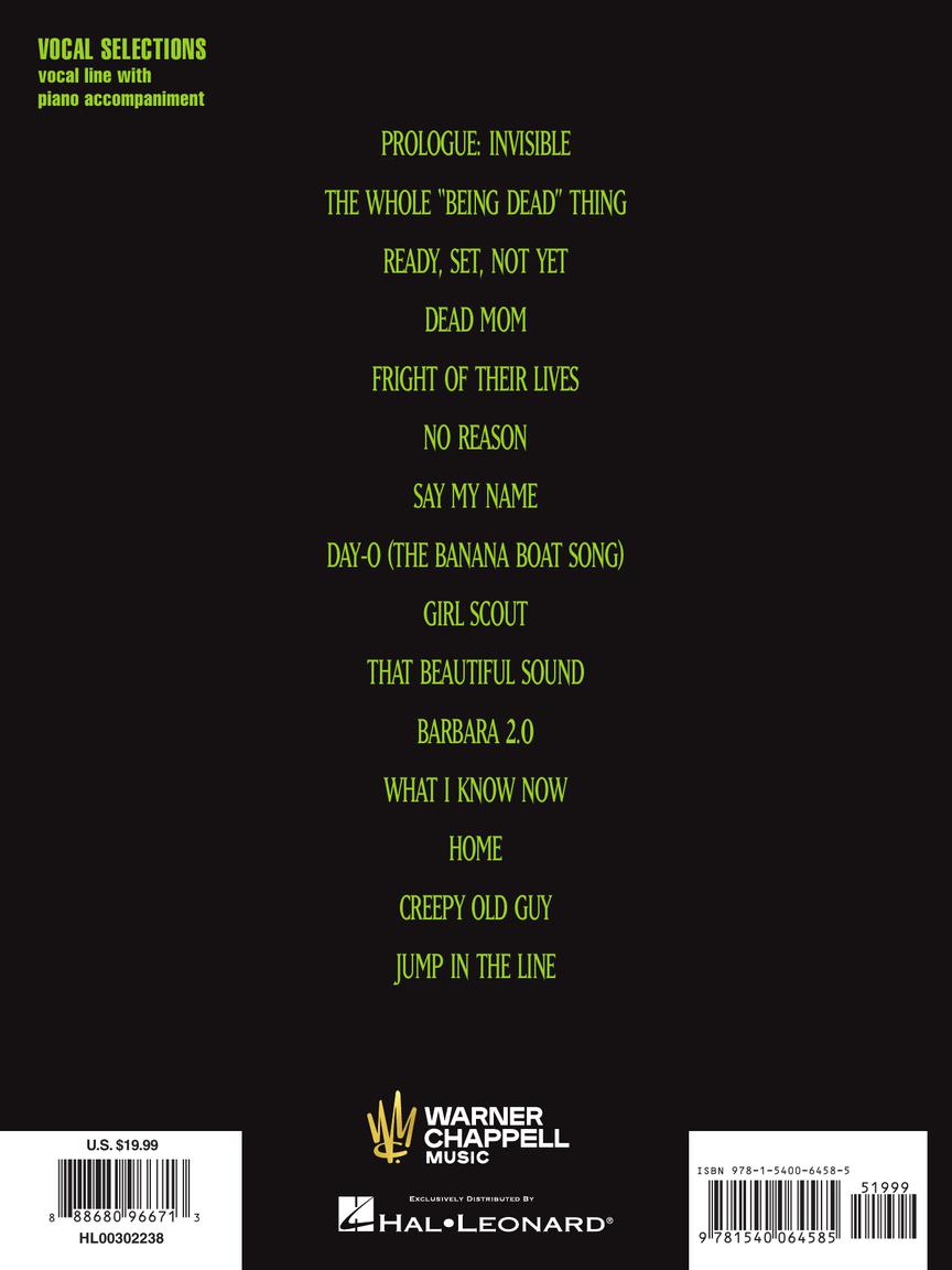 Beetlejuice - Vocal Selections