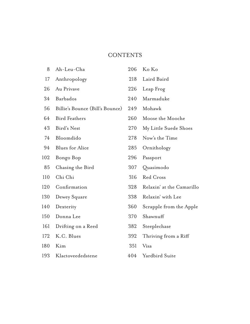 Charlie Parker – The Complete Scores