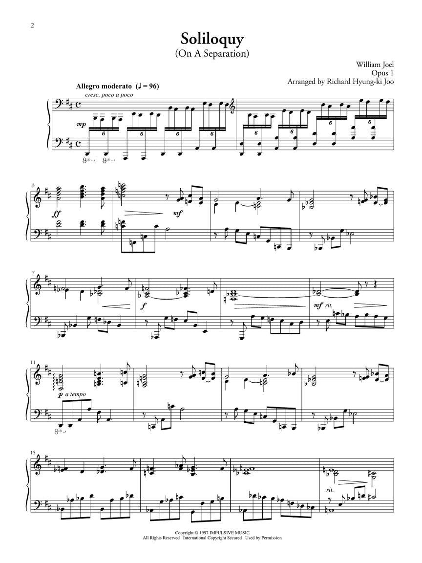 Joel, Billy - Fantasies and Delusions