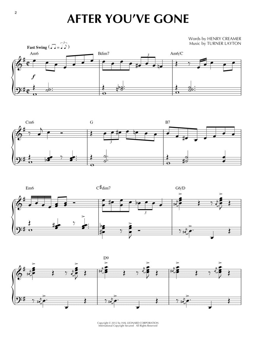 Gypsy Jazz - Jazz Piano Solos Series Vol. 20