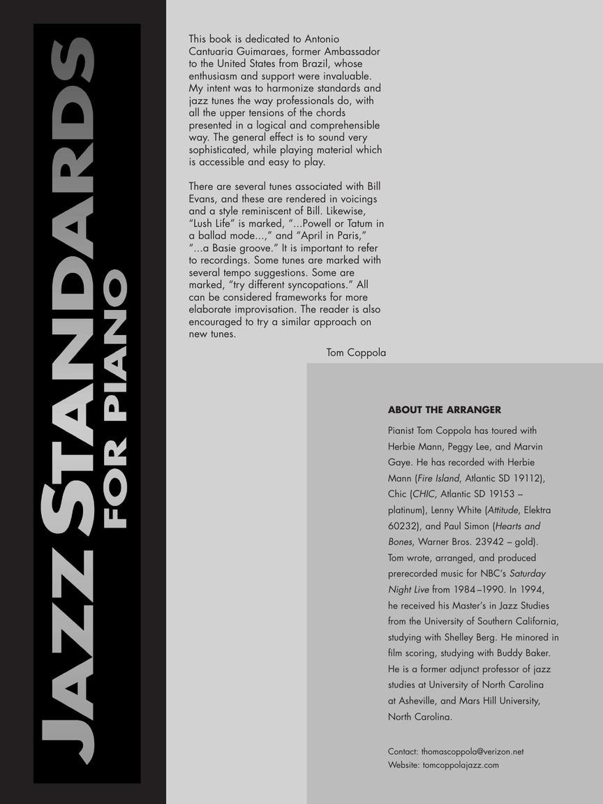 Jazz Standards for Piano