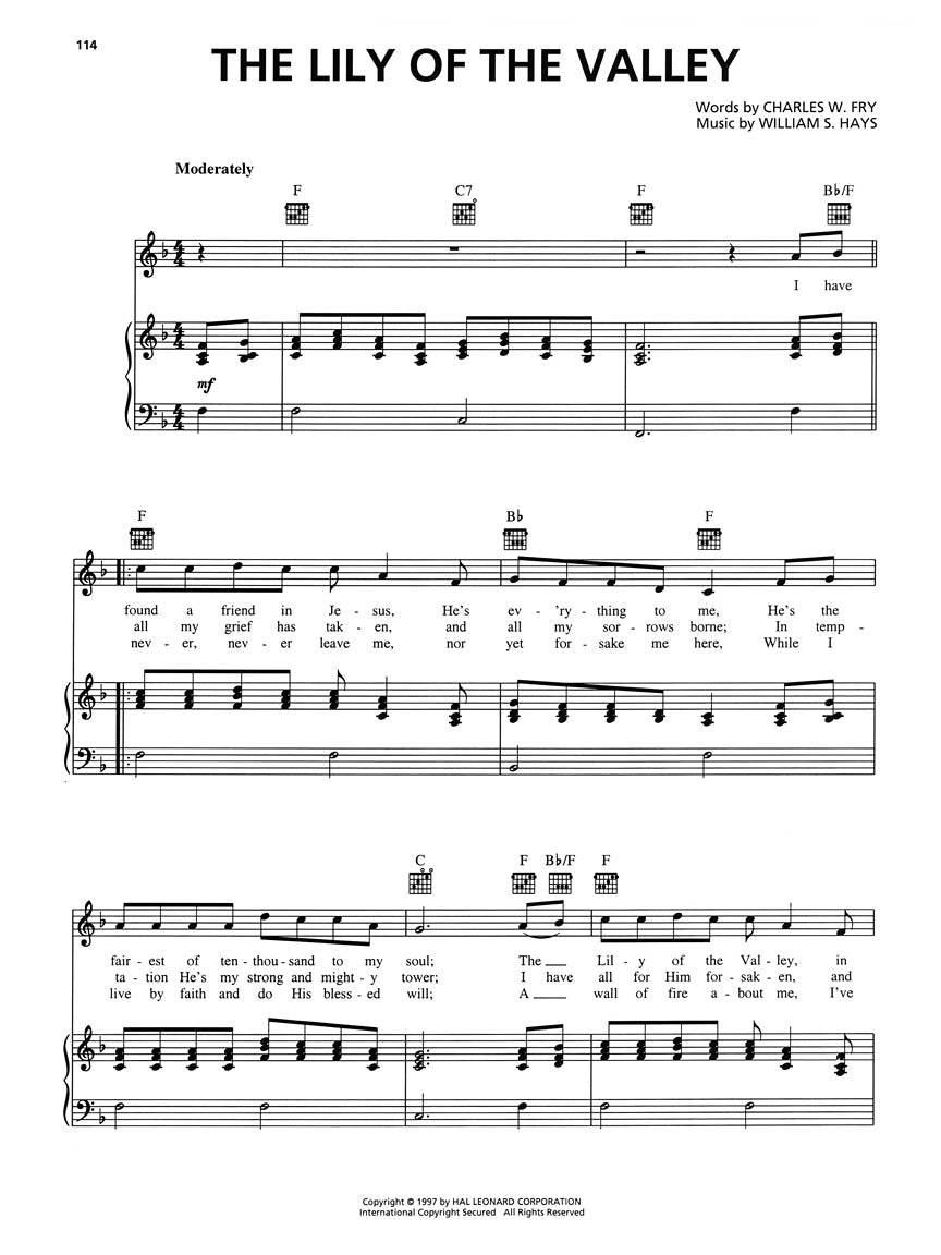 Best Gospel Songs Ever, The - P/V/G