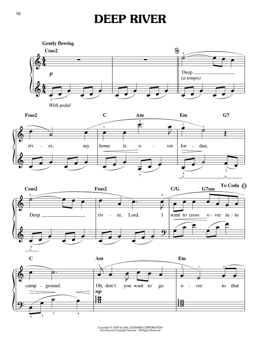 African-American Spirituals - Phillip Keveren Series