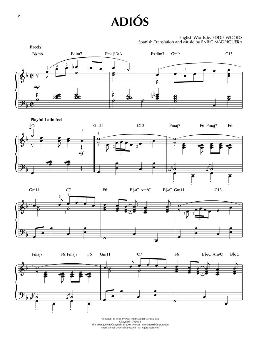 Latin Jazz - Jazz Piano Solos, Vol. 3