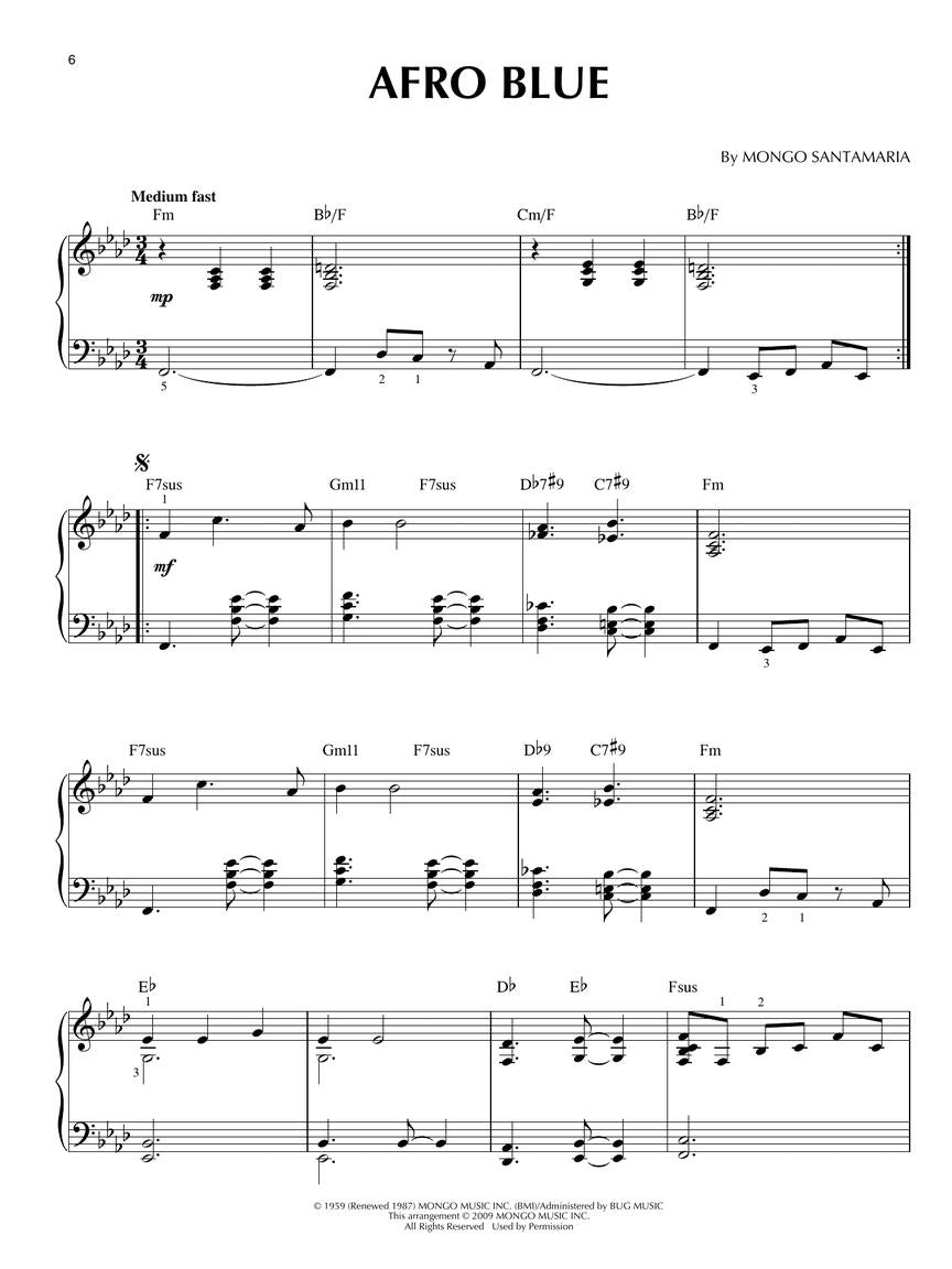 Latin Jazz - Jazz Piano Solos, Vol. 3