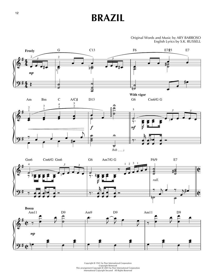 Latin Jazz - Jazz Piano Solos, Vol. 3