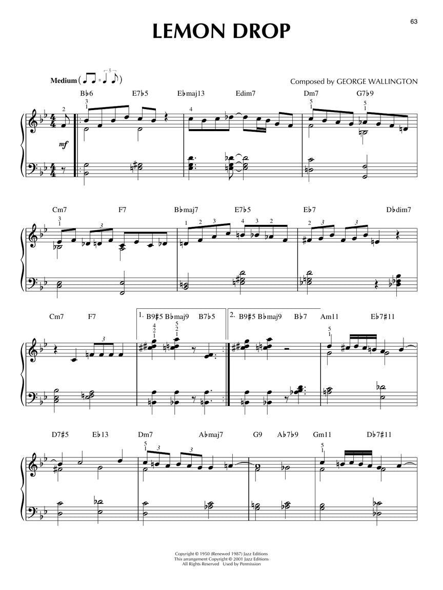 Bebop Jazz - Jazz Piano Solos, Vol. 4