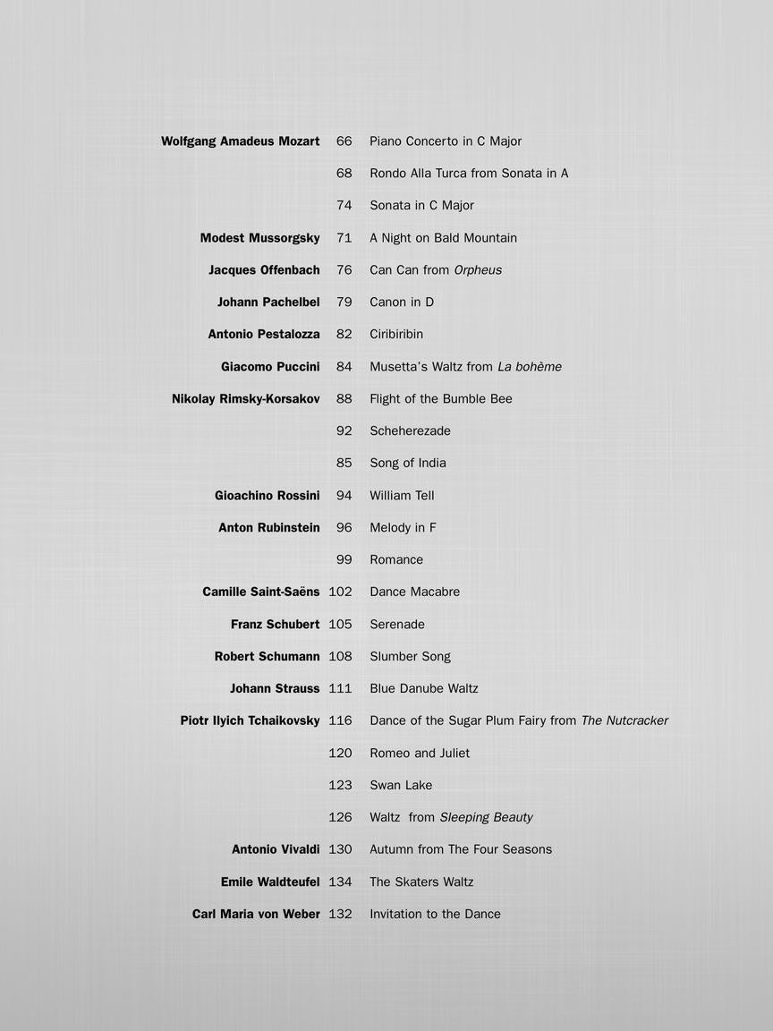 Fifty Easy Classical Themes